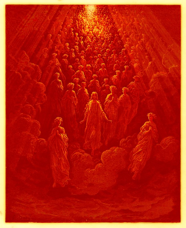 The Angels in the Planet Mercury, ilustração da 