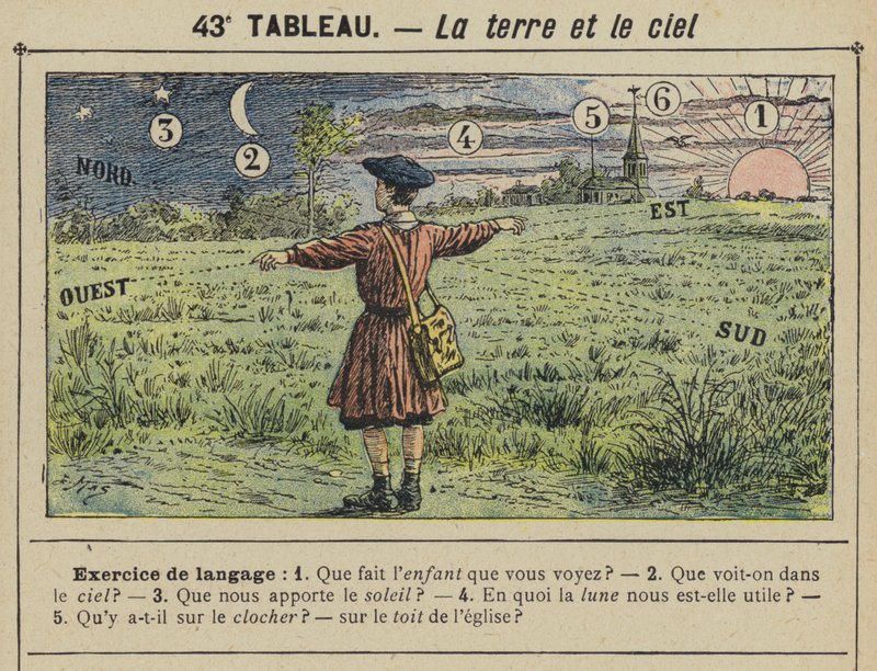 A terra e o céu de Gustave Fraipont