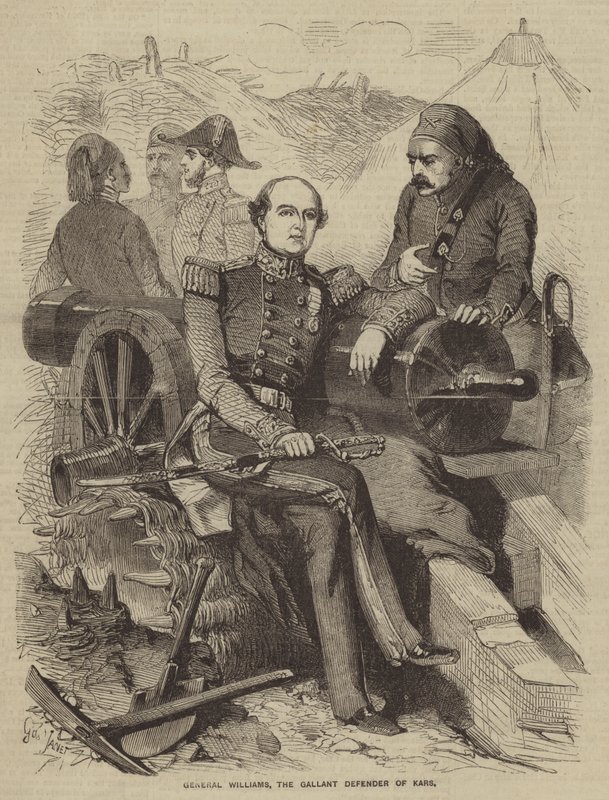General Williams, o galante defensor de Kars de Gustave Janet