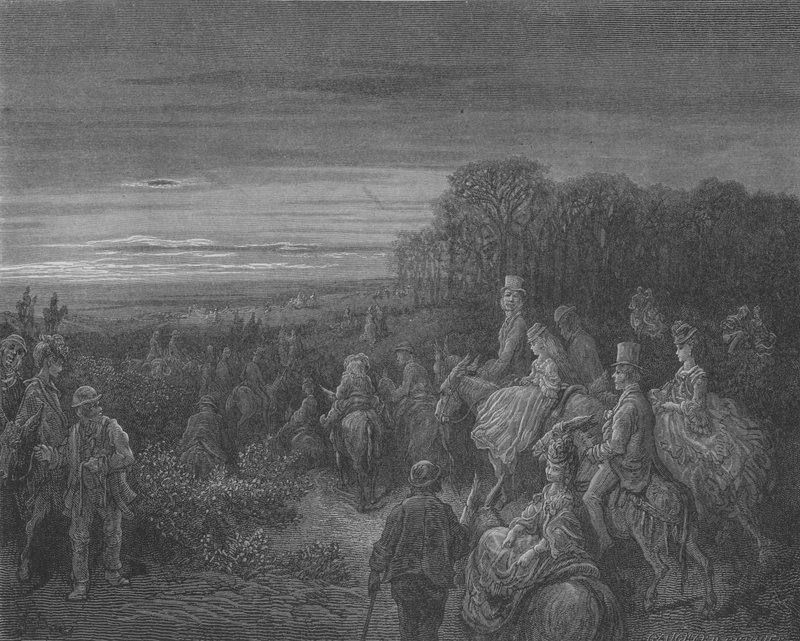 Arredores de Londres, La Bruyere De Hamstead de Gustave after Dore