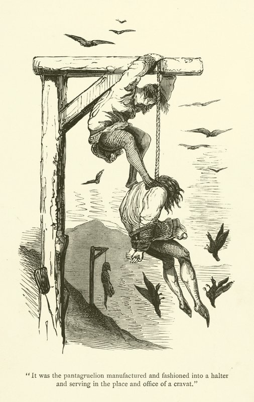 Ilustração para as obras de Rabelais de Gustave after Dore