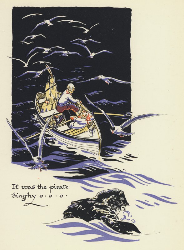 Peter Pan e Wendy: Era o bote pirata (lito colorido) de Gwynedd M. Hudson