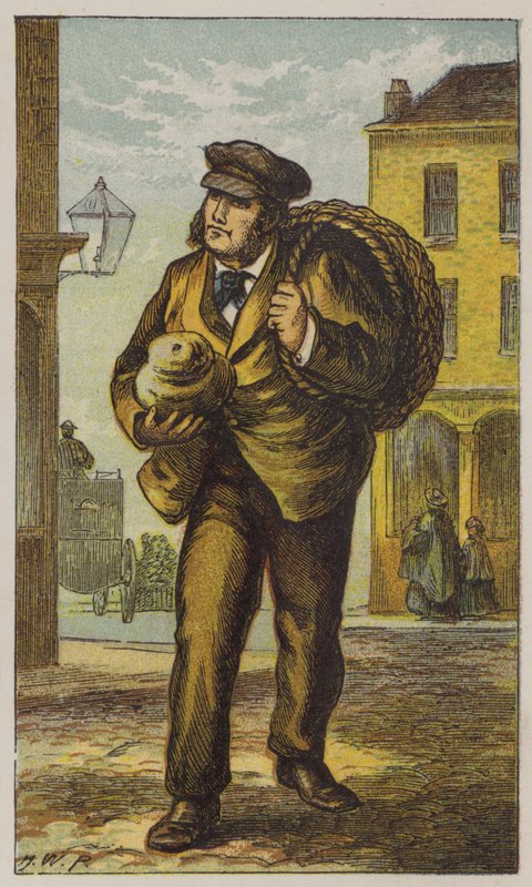Baker (cor litho) de H.W. (after) Petherick