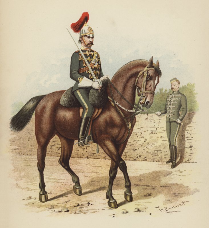 O 6º Regimento de Cavalaria (Hussardos, Canadá) de H. Bunnett