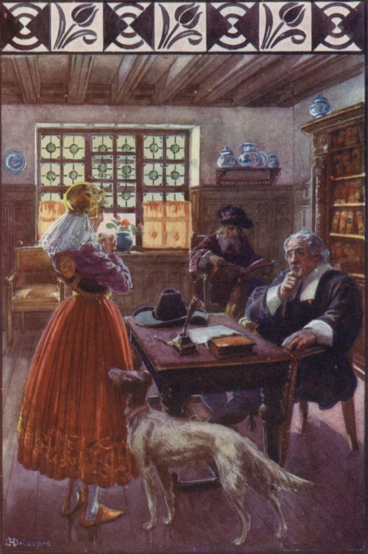 "Deus, que sabe que tenho razão, dará provas" (cor litho) de H. Delaspre