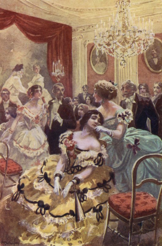 Madame Bourjot, que havia desmaiado de H. Delaspre