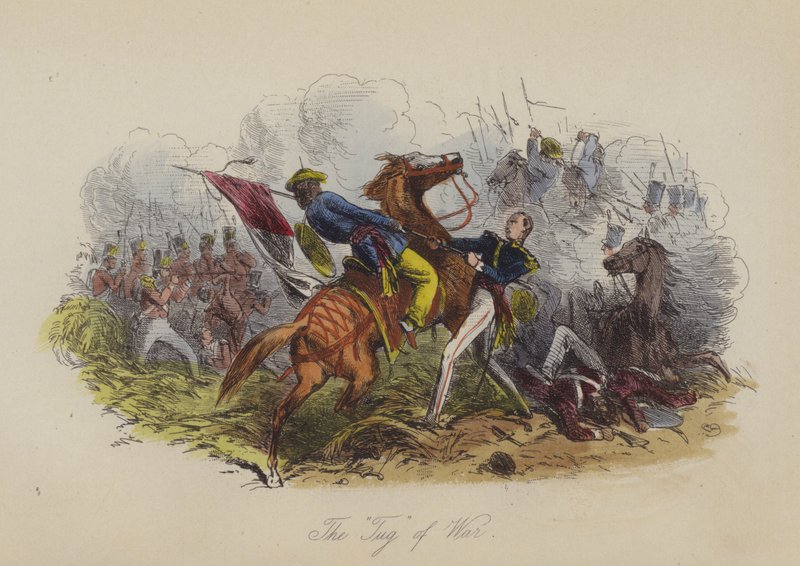 Ilustração para Lewis Arundel ou The Railroad of Life de Frank E Smedley (gravura colorida) de after Hablot Knight Browne