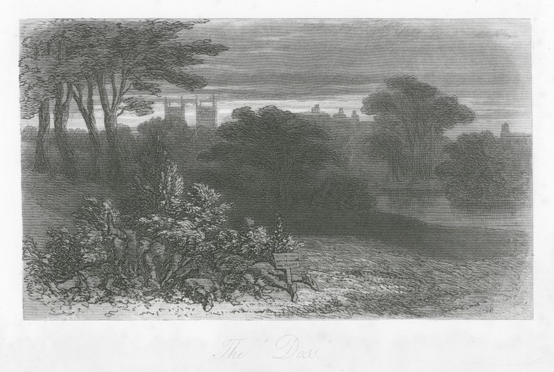 Ruas de Londres: O "Doss" (gravura) de Hablot Knight (1815 92) Browne