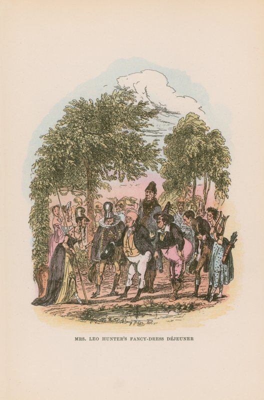 Ilustração para papéis de Pickwick de Hablot Knight Browne