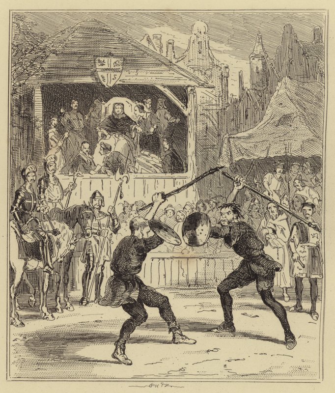 Julgamento por Batalha de Hablot Knight Browne