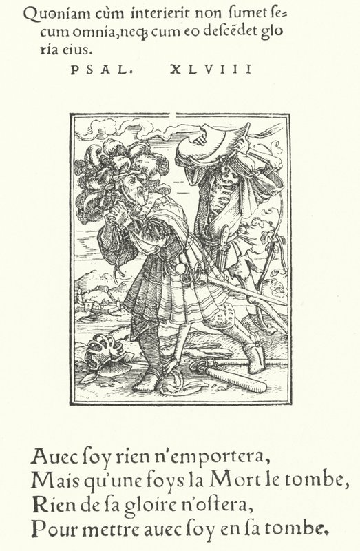 O Conde (gravura) de Hans (after) Holbein the Younger