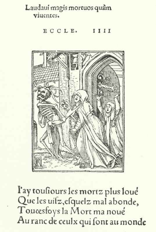 A Abadessa (gravura) de Hans (after) Holbein the Younger