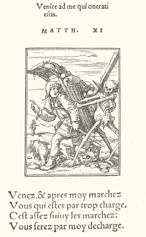 O Pedlar (gravura) de Hans (after) Holbein the Younger