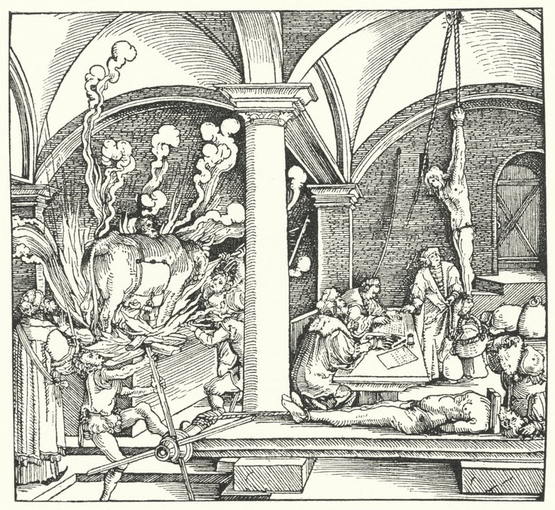 Tortura de Hans Burgkmair