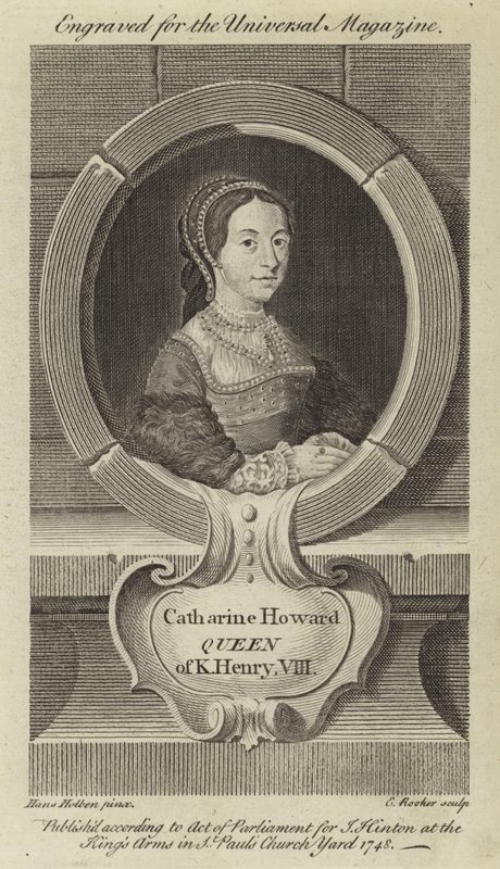 Catharine Howard, rainha do rei Henrique VIII de Hans Holbein der Jüngere