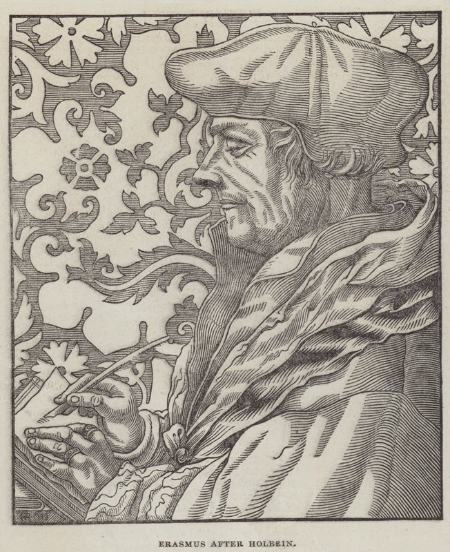 Erasmus de Hans Holbein der Jüngere