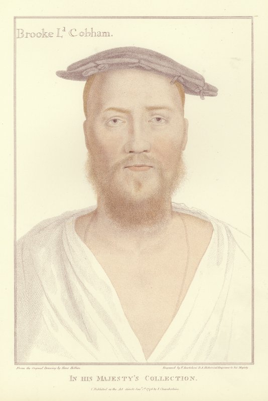 George Brooke, Lorde Cobham (aquatinta) de Hans Holbein der Jüngere