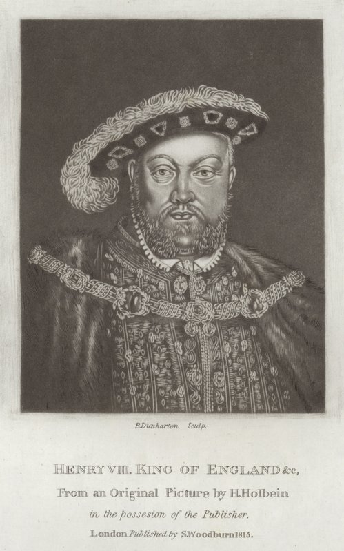 Henrique VIII rei da Inglaterra de Hans Holbein der Jüngere