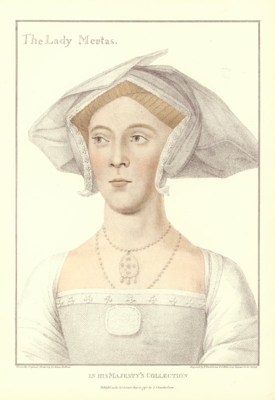 Jane Meutas (aquatinta) de Hans Holbein der Jüngere