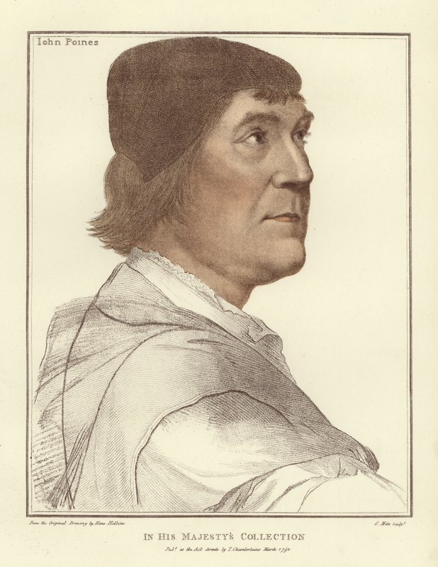 John Poines (aquatinta) de Hans Holbein der Jüngere