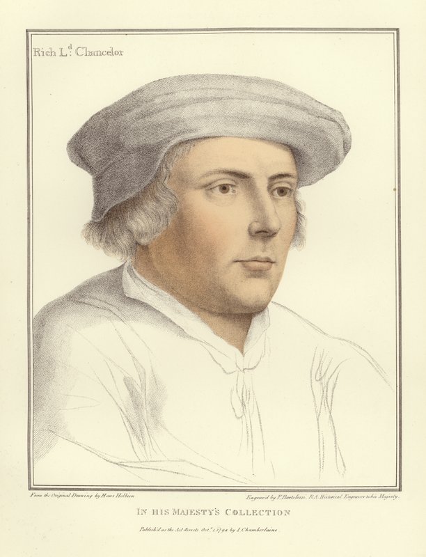 Lorde rico, lorde chanceler (aquatinta) de Hans Holbein der Jüngere