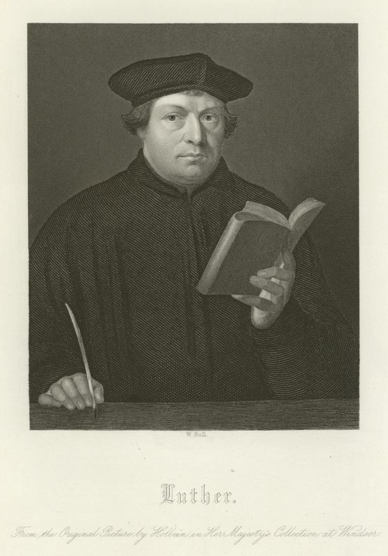 Martinho Lutero de Hans Holbein der Jüngere