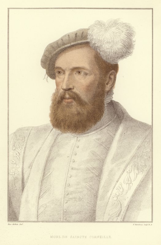 Monsieur De Saincte Cornelius (aquatinta) de Hans Holbein der Jüngere