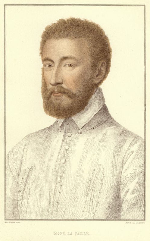 Monsieur La Faille (aquatinta) de Hans Holbein der Jüngere