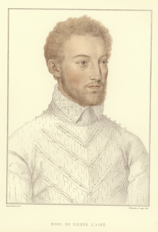 Monsieur de Pienne The Aine (aquatinta) de Hans Holbein der Jüngere
