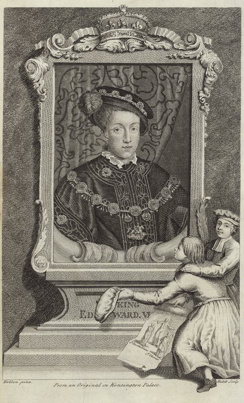 Retrato de Eduardo VI da Inglaterra de Hans Holbein der Jüngere