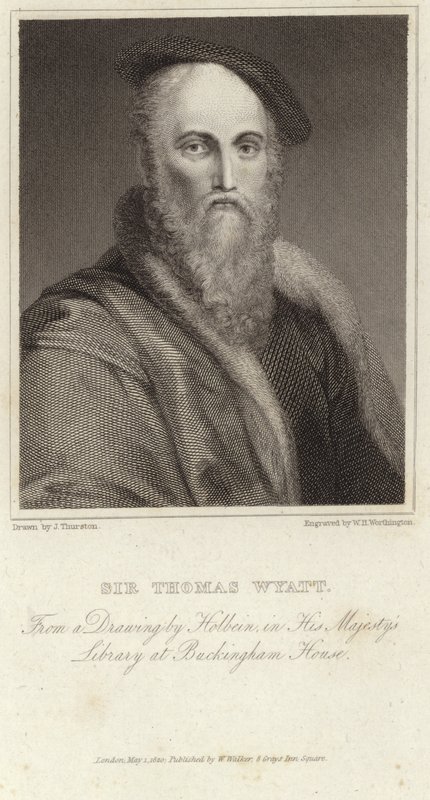 Retrato de senhor thomas wyatt de Hans Holbein der Jüngere