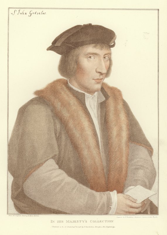 Sir John Godsalve (aquatinta) de Hans Holbein der Jüngere