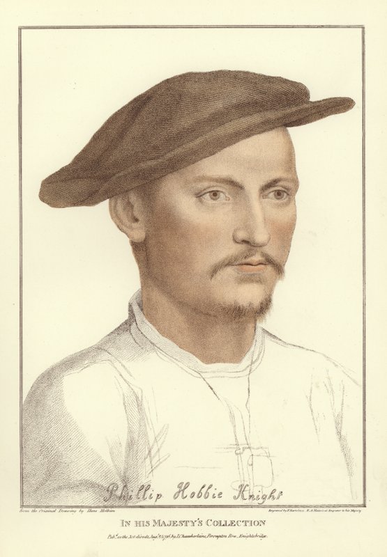 Sir Philip Hoby (aquatinta) de Hans Holbein der Jüngere