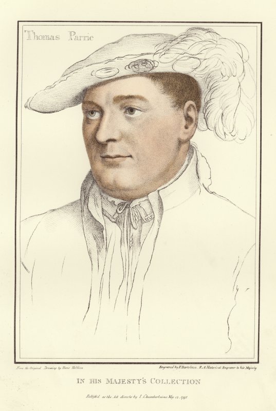 Sir Thomas Parry (aquatinta) de Hans Holbein der Jüngere