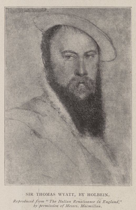 Sir Thomas Wyatt de Hans Holbein der Jüngere