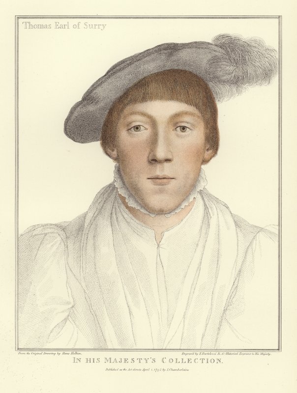 Thomas Howard, Duque de Norfolk (aquatinta) de Hans Holbein der Jüngere