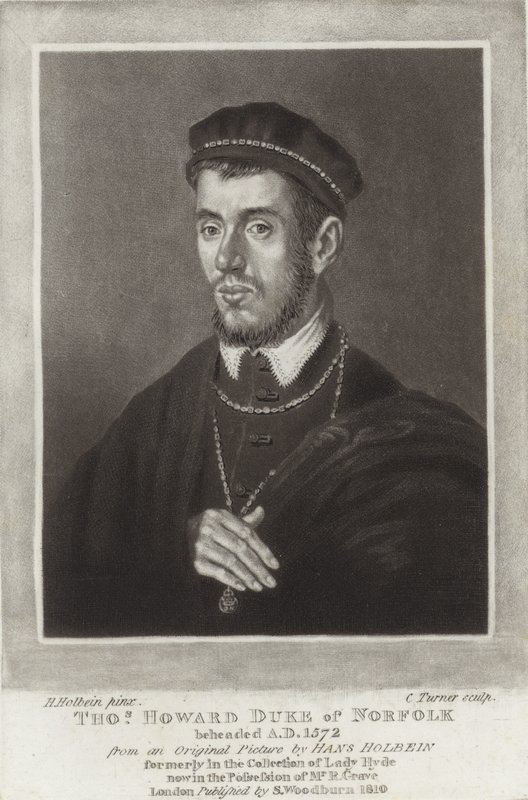 Thomas Howard Duque de Norfolk de Hans Holbein der Jüngere