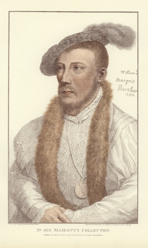 William Parr, Marquês de Northampton (aquatint) de Hans Holbein der Jüngere