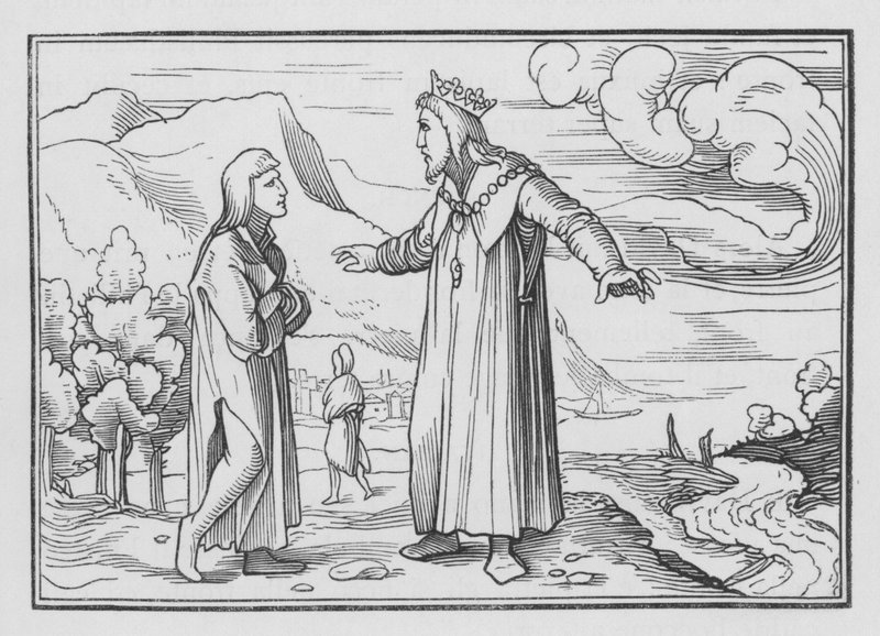 David Saveth Keilah, 1 Samuel XXIII, 5 de Hans after Holbein the Younger