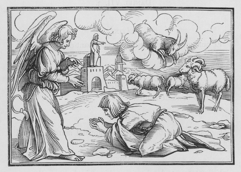 Gabriel Comforteth Daniel, Daniel VIII, 17 de Hans after Holbein the Younger