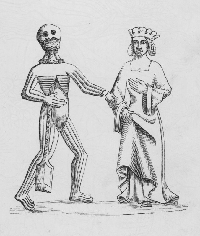 Dança da Morte de Holbein de Hans after Holbein the Younger