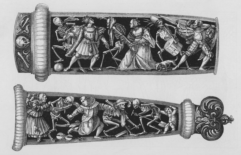 Dança da Morte de Holbein de Hans after Holbein the Younger