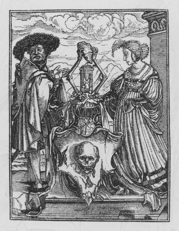 A Dança da Morte de Holbein: O Escudo Alegórico da Morte de Hans after Holbein the Younger
