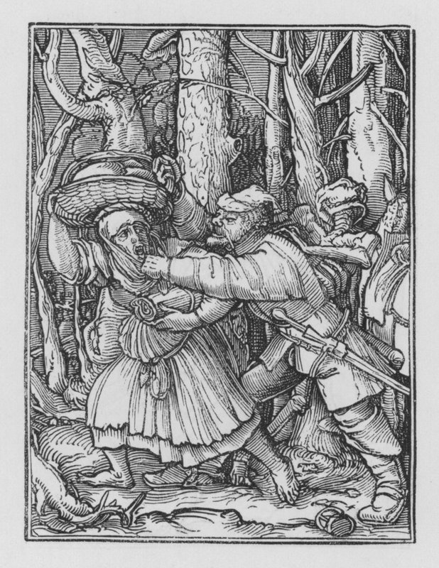 Dança da Morte de Holbein: The Robber de Hans after Holbein the Younger