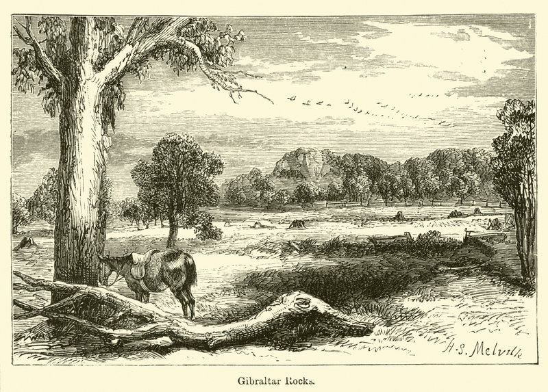 Rochas de Gibraltar de Harden Sidney Melville