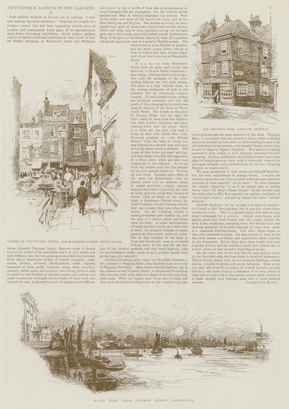 Aspectos pitorescos do East End II de Harold Oakley