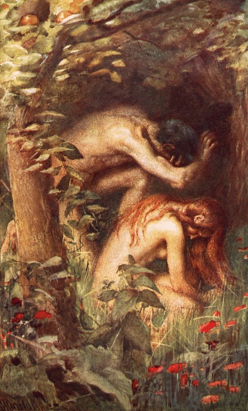 Adão e Eva de Harold Copping