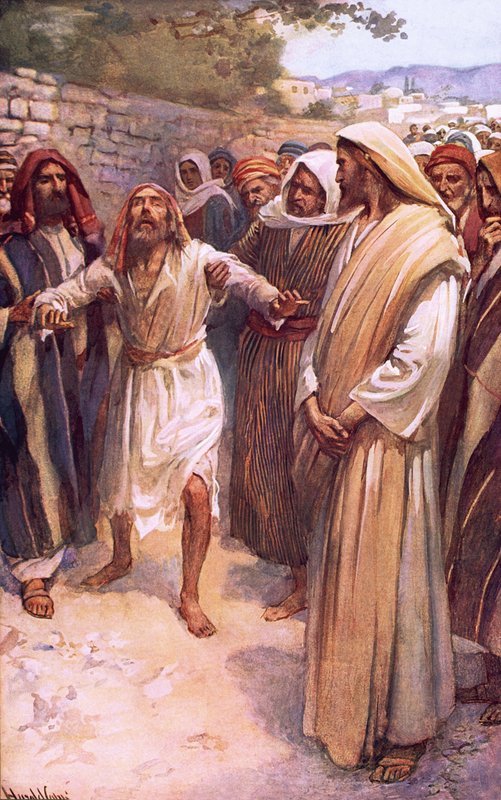 Bartimeu de Harold Copping
