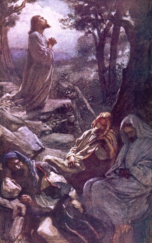 Getsêmani de Harold Copping
