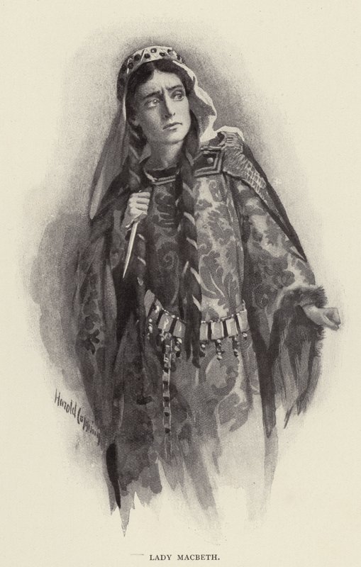 Lady Macbeth de Harold Copping